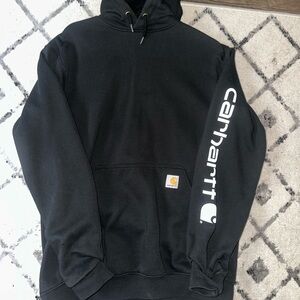 Black Carthaart hoodie size medium